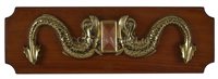 Lot 97 - AN ADMIRALTY-PATTERN TILLER YOKE<br/>cast in brass...
