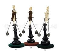 Lot 155 - Ø  A CARVED IVORY DIEPPE BALANCE TOY, CIRCA...