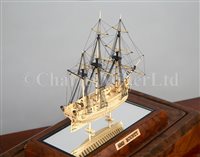 Lot 285 - A WELL PRESENTED 1:36 SCALE MINIATURE MODEL OF...
