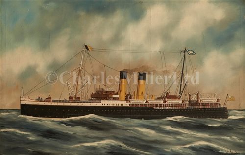 Lot 21 - ALFRED J. JANSEN (DUTCH, 1859-1935) The Cargo...
