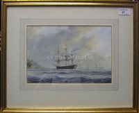 Lot 27 - TIM THOMPSON (BRITISH, B.1951) HMS...