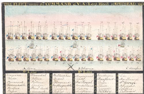 Lot 31 - ENGLISH NAVAL SCHOOL, LATE 18TH-CENTURY The...