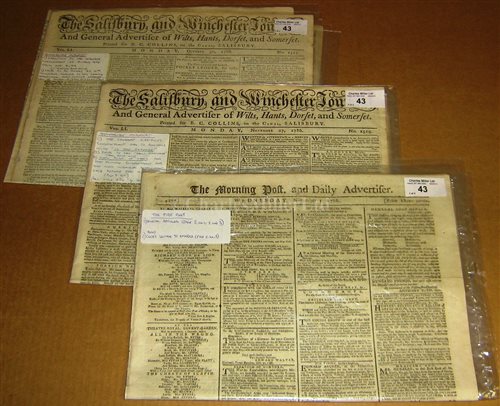 Lot 43 - THE FIRST FLEET<br/>A Series Of Articles, All...