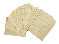 Lot 52 - ARCHIVE OF NAPOLEONIC ERA LETTERS BY...