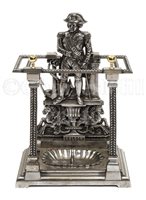Lot 57 - A 19TH-CENTURY CAST IRON 'NELSON' STICK...