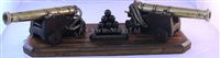 Lot 62 - A 19TH-CENTURY ORNAMENTAL NAVAL GUN<br/>with 9½in....