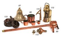 Lot 87 - A SHIP'S BELL FROM THE PATROL SHIP P63...