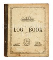 Lot 152 - A LOG BOOK FROM THE FOUR-MASTED BARQUE...