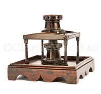 Lot 163 - AN EARLY 19TH-CENTURY MAHOGANY MODEL FOR A...