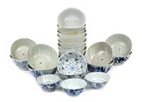 Lot 170 - TEK SING CARGO: TWENTY-THREE ASSORTED BOWLS...
