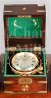 Lot 206 - A TWO-DAY MARINE CHRONOMETER BY JAMES McCABE,...