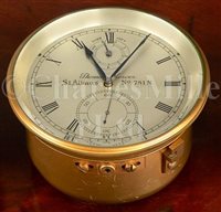 Lot 212 - AN EIGHT-DAY CHRONOMETER BY THOMAS MERCER,...