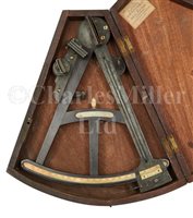 Lot 219 - Ø A 10IN. RADIUS VERNIER OCTANT<br/>unsigned,...