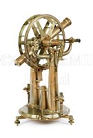 Lot 238 - A RARE 16½IN. GEODETIC THEODOLITE OR PORTABLE...