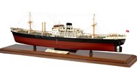 Lot 316 - A GOOD BUILDER'S BOARDROOM MODEL FOR THE M.V....
