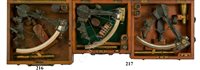 Lot 217 - A 6IN. RADIUS VERNIER SEXTANT BY H. HUGHES  & SONS, LONDON, CIRCA 1911; and another sextant