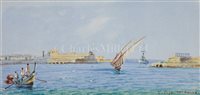 Lot 3 - VINCENZO D'ESPOSITO (MALTESE, 1866-1946)<br/>A...