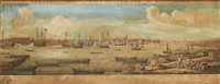 Lot 21 - 'THE WEST PROSPECT OF PORTSMOUTH IN...