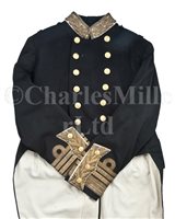 Lot 85 - A ROYAL NAVY ADMIRAL'S DRESS COATEE<br/>tailored...