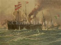 Lot 96 - AFTER ALEX KIRCHER<br/>The Battle of Lissa...