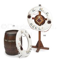 Lot 110 - A GANGWAY LIFEBUOY FOR THE SURVEY SHIP H.M.S....