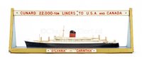 Lot 127 - A TRAVEL AGENT'S DISPLAY WATERLINE STATIC...