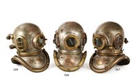 Lot 217 - A 6-BOLT COPPER AND BRASS ADMIRALTY PATTERN...