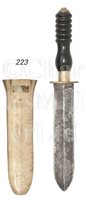 Lot 223 - AN EARLY 20TH-CENTURY DIVER'S KNIFE, PROBABLY...