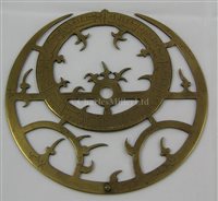 Lot 259 - A 19TH-CENTURY MAGHRIBI ASTROLABE AFTER ISA...