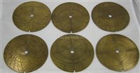 Lot 259 - A 19TH-CENTURY MAGHRIBI ASTROLABE AFTER ISA...