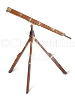 Lot 293 - A FINE 3½IN. REFRACTING LIBRARY TELESCOPE BY...
