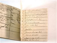 Lot 60 - BOAT SIGNALS, 1820