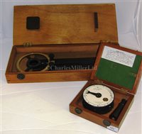 Lot 322 - A PAGET ANGLE SEXTANT BY H. HUGHES & SON,...