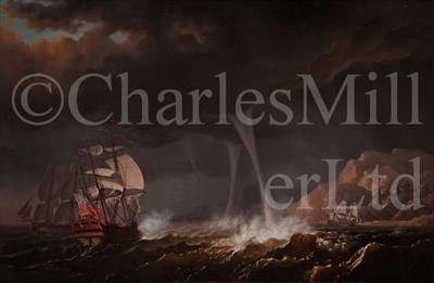 Lot 17 - OLIVIER LE MAY (1734-1797)<br/>An English Squadron...