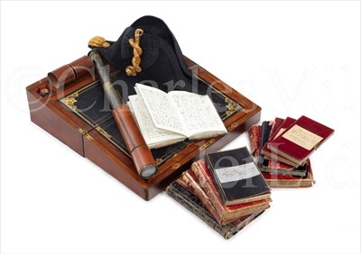 Lot 38 - A REMARKABLE ARCHIVE OF NAVAL DIARIES, KEPT BY...