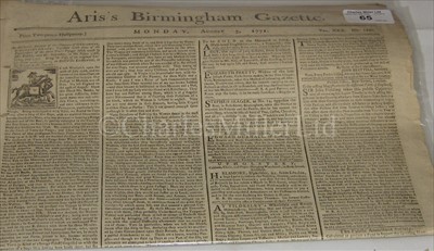 Lot 65 - CAPTAIN COOK ON THE ENDEAVOUR <br/>An authentic...