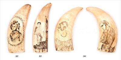 Lot 94 - A PAIR OF 19TH-CENTURY SAILOR'S...