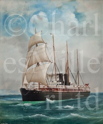 Lot 107 - ENGLISH SCHOOL, 19TH CENTURY<br/>The Orient Line...