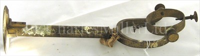 Lot 228 - A 19TH-CENTURY LACQUERED-BRASS MARINE...