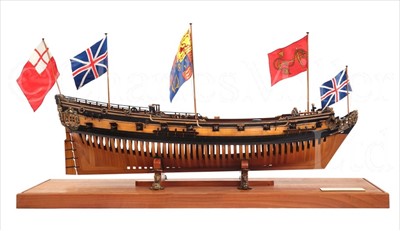 Lot 250 - A WELL-PRESENTED AND FINELY-OBSERVED NAVY...
