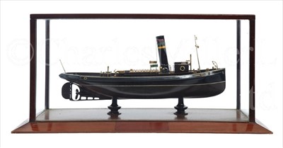 Lot 274 - A BUILDER'S MODEL OF THE TUG IRANDE, BUILT FOR...