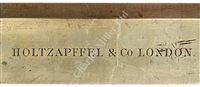 Lot 288 - A NICKEL-PLATED BRASS YARD RULE BY HOLTZAPFFL & CO., LONDON, CIRCA 1900