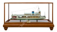 Lot 268 - A BUILDER'S MODEL FOR THE 'EL HILAL' CLASS QUARTER-WHEEL PUSHER TUGS BUILT FOR THE SUDANESE GOVERNMENT AGENCY BY YARROW & CO. LTD., GLASGOW, 1954