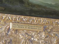 Lot 19 - JOHN THOMAS SERRES (ENGLISH, 1759-1825) - The Entrance to Plymouth Sound