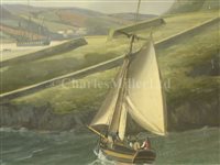 Lot 19 - JOHN THOMAS SERRES (ENGLISH, 1759-1825) - The Entrance to Plymouth Sound
