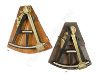 Lot 196 - Ø A 9½IN. RADIUS VERNIER OCTANT BY THOMAS CHRISTIAN, LONDON, CIRCA 1820