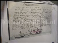 Lot 124 - A QUANTITY OF EPHEMERA RECOVERED FROM THE WRECK OF R.M.S. 'MEDINA', LOST 1917