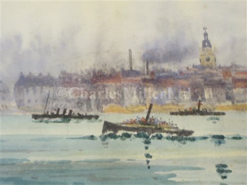 Lot 108 - HUGH E. RIDGE (ENGLISH, 1820-1883) - Off Cromwell's Castle, Tresco