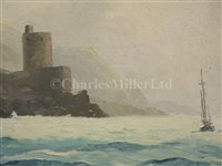 Lot 108 - HUGH E. RIDGE (ENGLISH, 1820-1883) - Off Cromwell's Castle, Tresco