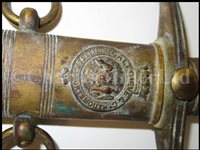 Lot 33 - A VICTORIAN NAVAL OFFICER'S DIRK BY GIEVE & SON, PORTSMOUTH